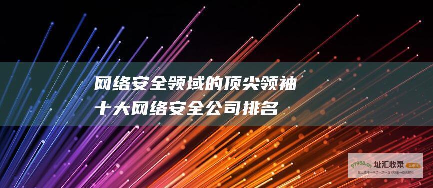 网络安全领域的顶尖领袖 十大网络安全公司排名 (网络安全领域,把已经被发现,但相关软件)