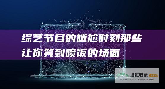 综艺节目的尴尬时刻 那些让你笑到喷饭的场面