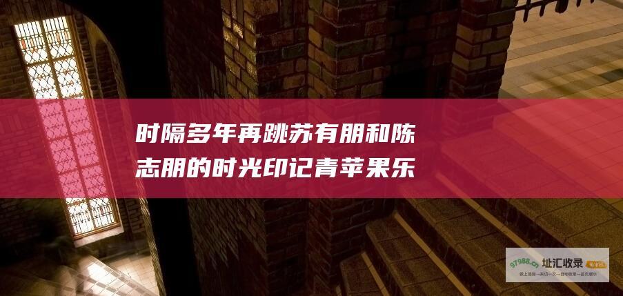 时隔多年再跳 苏有朋和陈志朋的时光印记 青苹果乐园