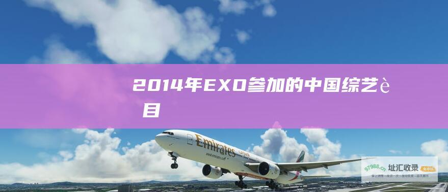 2014年EXO参加的中国综艺节目