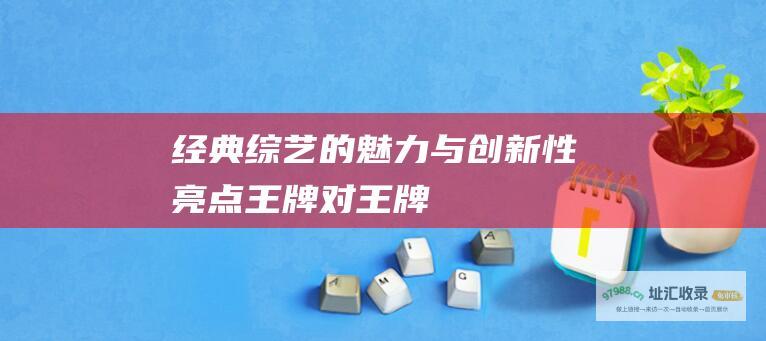 经典综艺的魅力与创新性亮点 王牌对王牌
