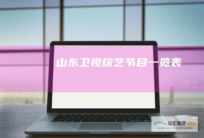 山东卫视综艺节目一览表
