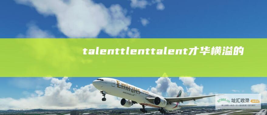 talent tlent talent才华横溢的综艺节目