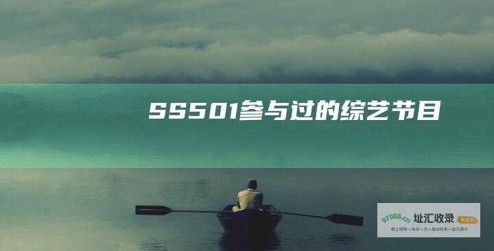 SS501参与过的综艺节目