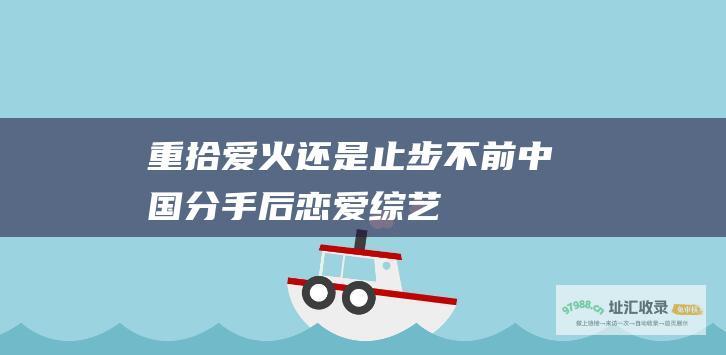 重拾爱火还是止步不前中国分手后恋爱综艺