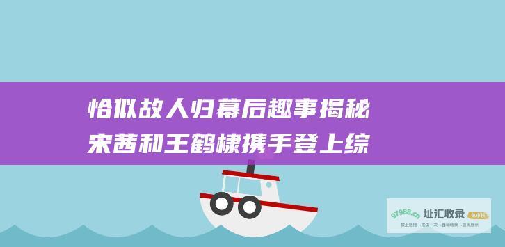 恰似故人归 幕后趣事 揭秘 宋茜和王鹤棣携手登上综艺舞台