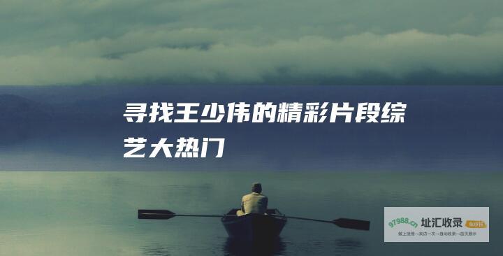 寻找王少伟的精彩片段大热门