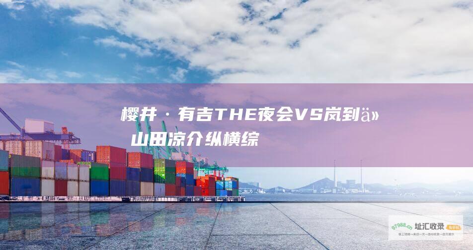 樱井·有吉THE夜会 VS岚 到 从 山田凉介纵横综艺界