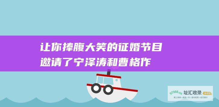 让你捧腹大笑的征婚节目邀请了宁泽涛和曹格作