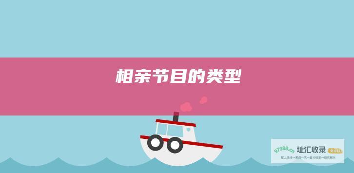 相亲节目的类型