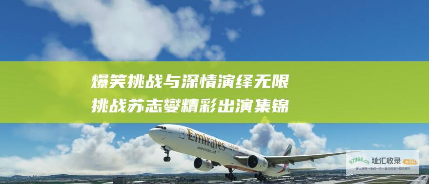 爆笑挑战与深情演绎苏志燮精彩出演集锦