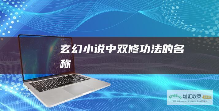 玄幻小说中双修功法的名称
