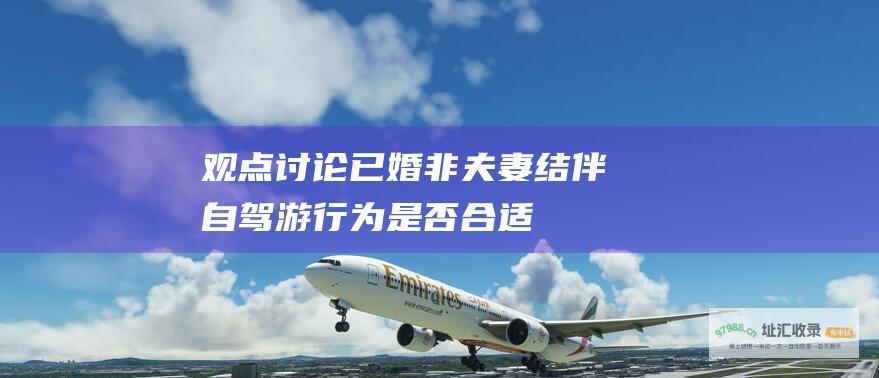 观点讨论已婚非夫妻结伴自驾游行为是否合适