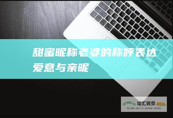 甜蜜昵称 老婆的称呼 表达爱意与亲昵