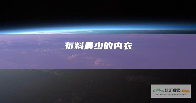 布料最少的内衣