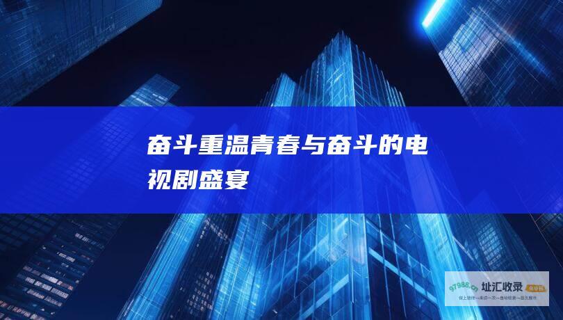 奋斗 重温青春与奋斗的 电视剧盛宴