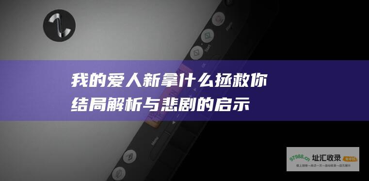 我的爱人 新拿什么拯救你 结局解析与悲剧的启示