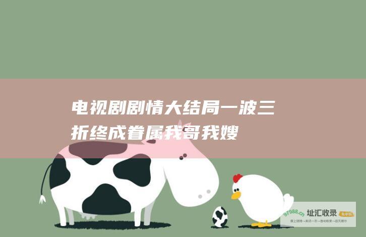 电视剧剧情大结局 一波三折 终成眷属 我哥我嫂