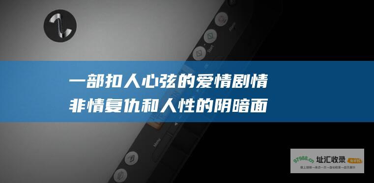 一部扣人心弦的爱情剧 情非情 复仇和人性的阴暗面 探索背叛