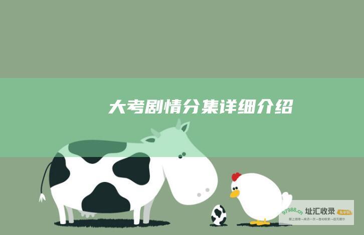 大考剧情分集详细介绍