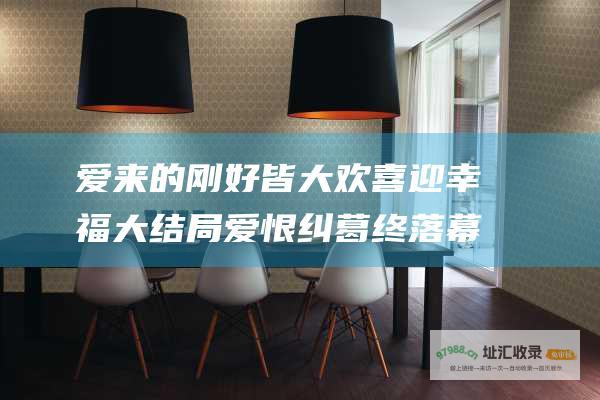 爱来的刚好 皆大欢喜迎幸福 大结局 爱恨纠葛终落幕