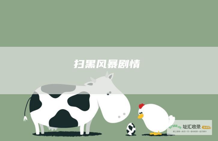 扫黑风暴剧情
