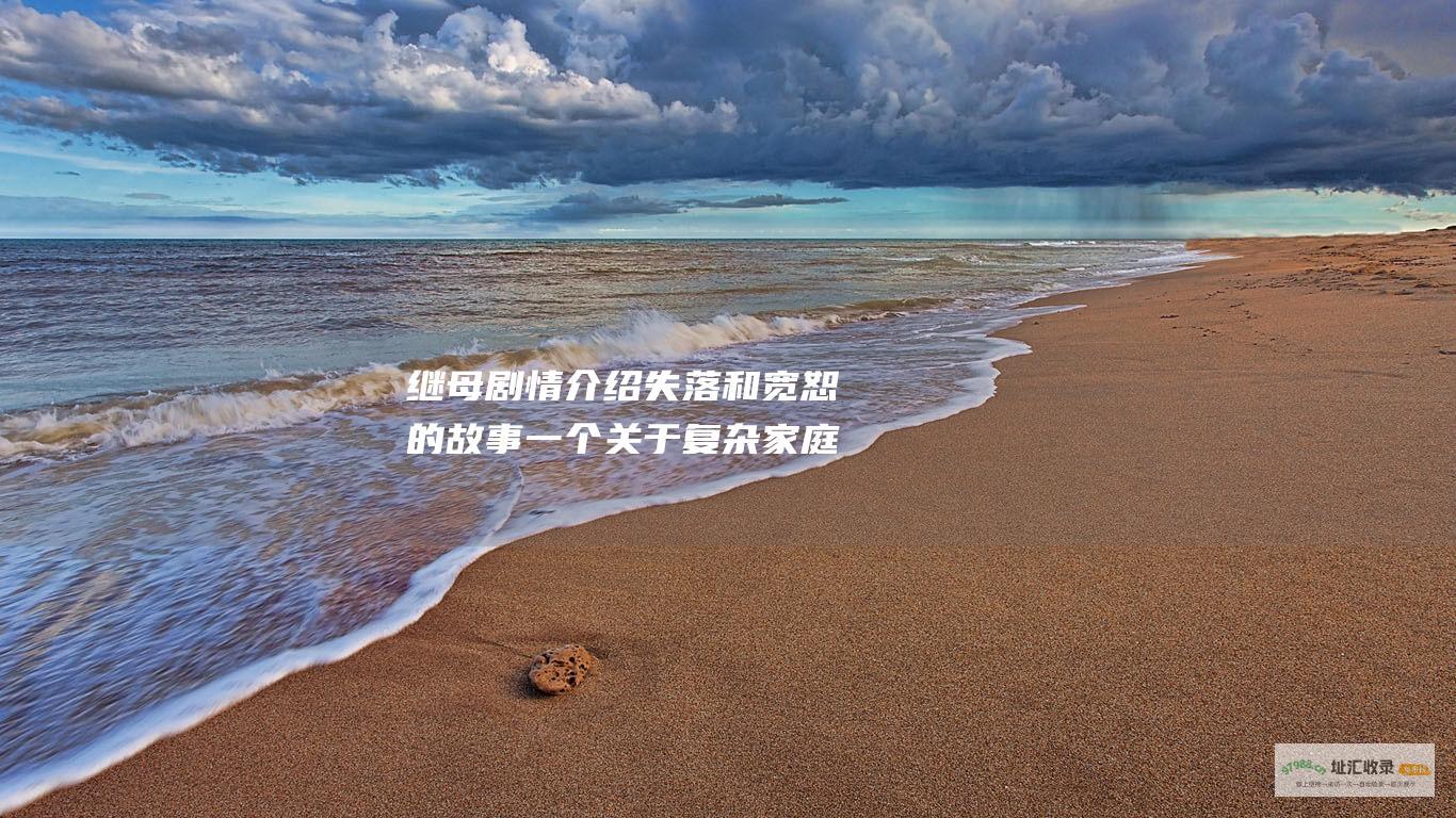 继母剧情介绍失落和宽恕的故事一个关于复杂家庭