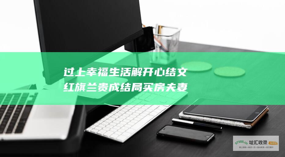 过上幸福生活 解开心结 文红旗兰贵成结局 买房夫妻