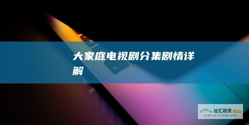 大家庭电视剧分集剧情详解
