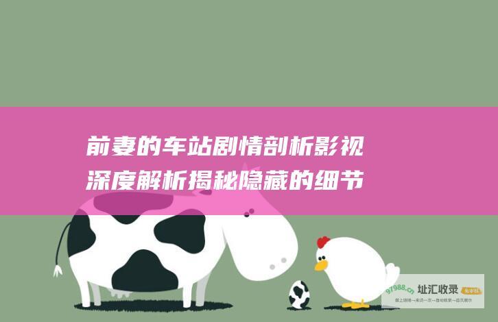 前妻的车站剧情剖析影视深度解析揭秘隐藏的细节