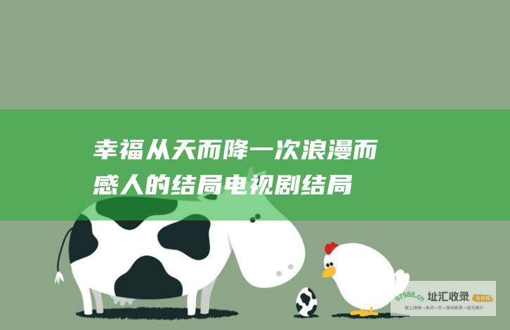 幸福从天而降一次浪漫而感人的结局电视剧结局