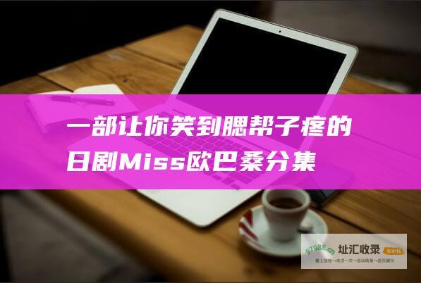 一部让你笑到腮帮子疼的日剧Miss欧巴桑分集