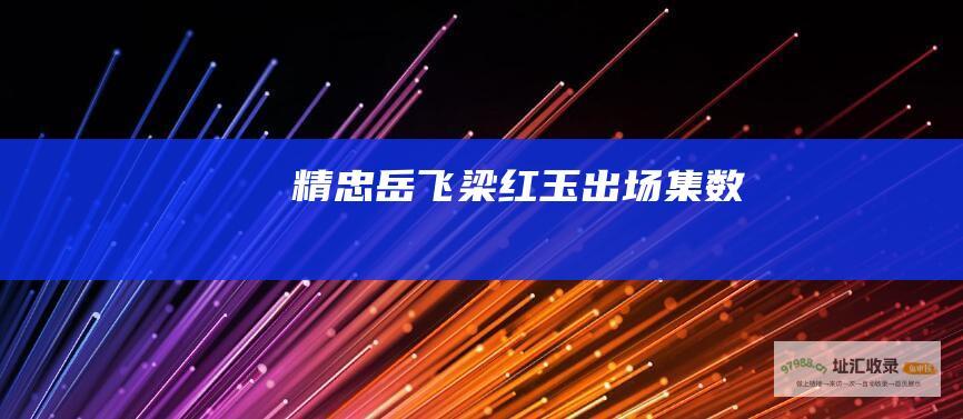 精忠岳飞梁红玉出场集数