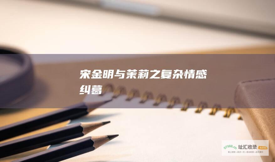 宋金明与茉莉之复杂情感纠葛