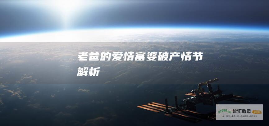老爸的爱情富婆破产情节解析