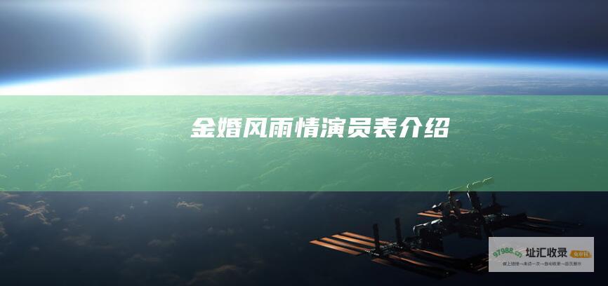 金婚风雨情 演员表介绍