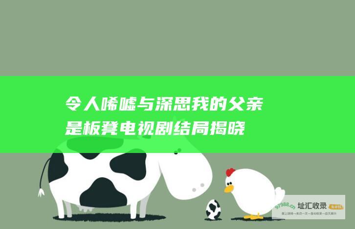 令人唏嘘与深思 我的父亲是板凳 电视剧结局揭晓