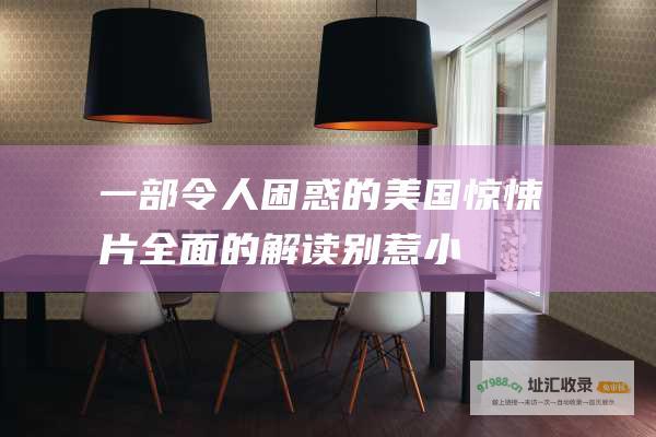 一部令人困惑的美国惊悚片全面的解读别惹小