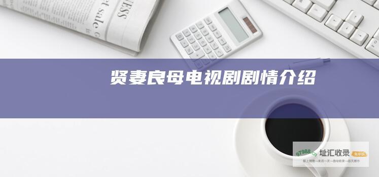 贤妻良母电视剧剧情介绍