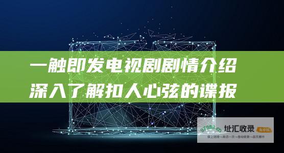 一触即发电视剧剧情介绍深入了解扣人心弦的谍报