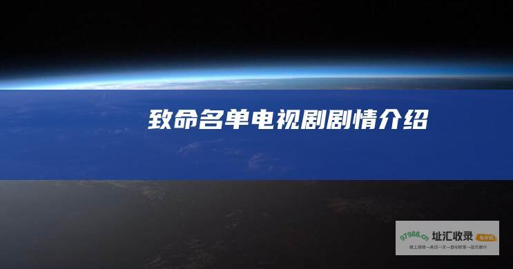 致命名单电视剧剧情介绍