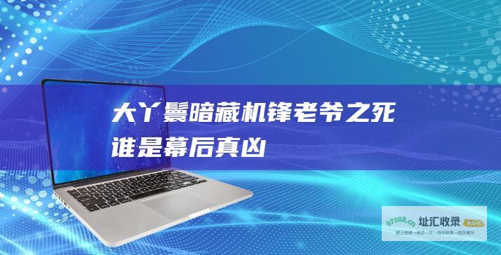 大丫鬟暗藏机锋老爷之死谁是幕后真凶