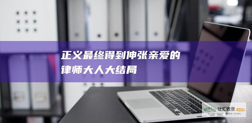 正义最终得到伸张 亲爱的律师大人大结局