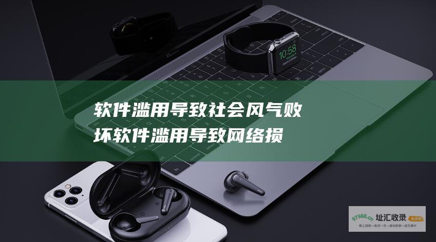 软件滥用导致社会风气败坏软件滥用导致网络损
