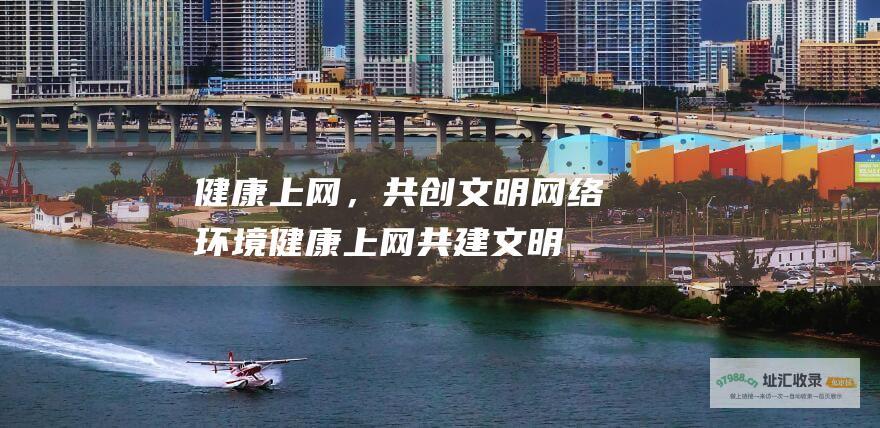 健康上网，共创文明网络环境健康上网共建文明