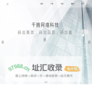 千腾网络_芜湖千腾网络_千腾网络网络公司_千腾网络公司怎么样_码出高效_码出品质_码出服务