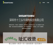 深圳市十三头牛网络科技有限公司