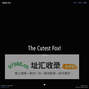 Kawaii Fox | 喵喵狐 | 风间苏苏