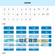 拼音字母表-声母表-韵母表-整体认读音节