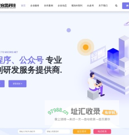 小程序开发_App开发_微信公众号_网站建设-成都麦客思科技